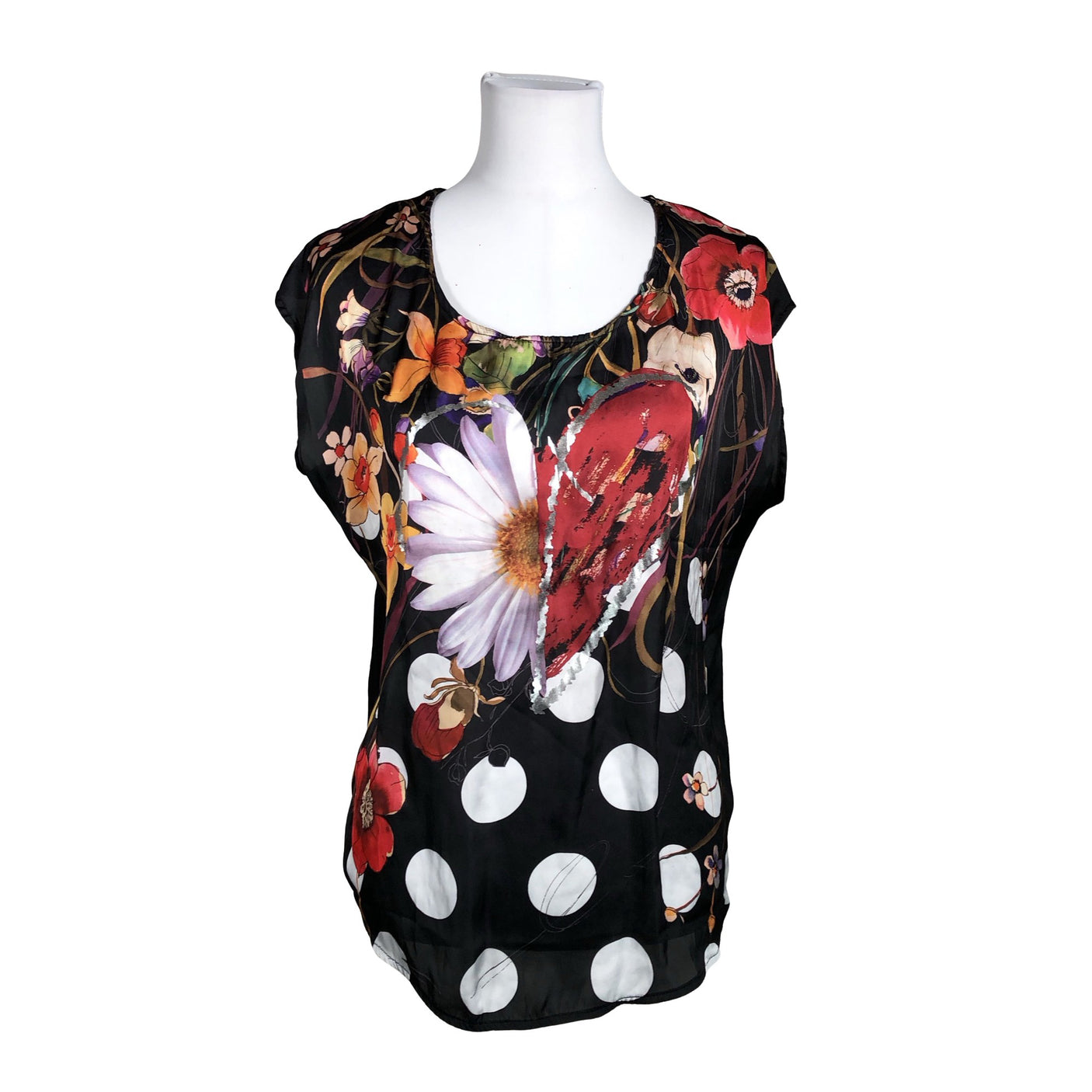 Unisex Desigual - Top, size 40 - Black (1)
