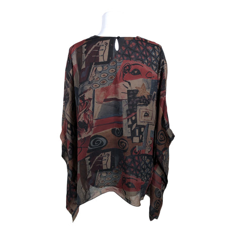 Unisex Kriss - Short-sleeved blouse, size 38 - Brown (2)