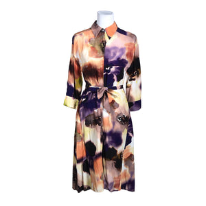 Unisex Karen by Simonsen - Schiffon dress, size 34 - Violet (1)