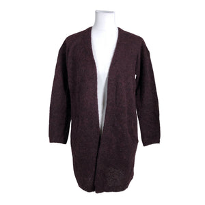 Unisex Part two - Cardigan, size 36 - Wine red (1)