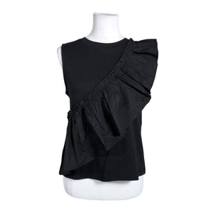 Unisex Part two - Tricot tank top, size 36 - Black (1)