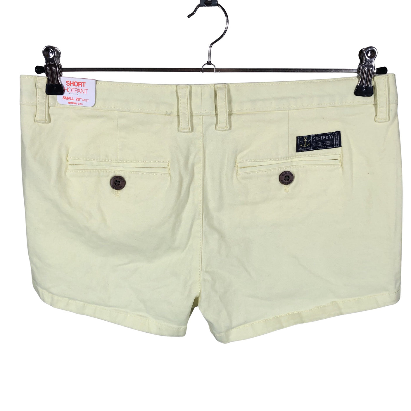 Unisex Superdry - Shorts, size 36 - Yellow (2)