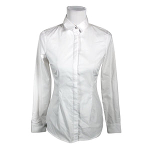 Unisex Monton - Collared shirt, size 34 - White (1)