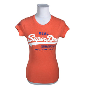 Unisex Superdry - T-shirt, size 34 - Orange (1)