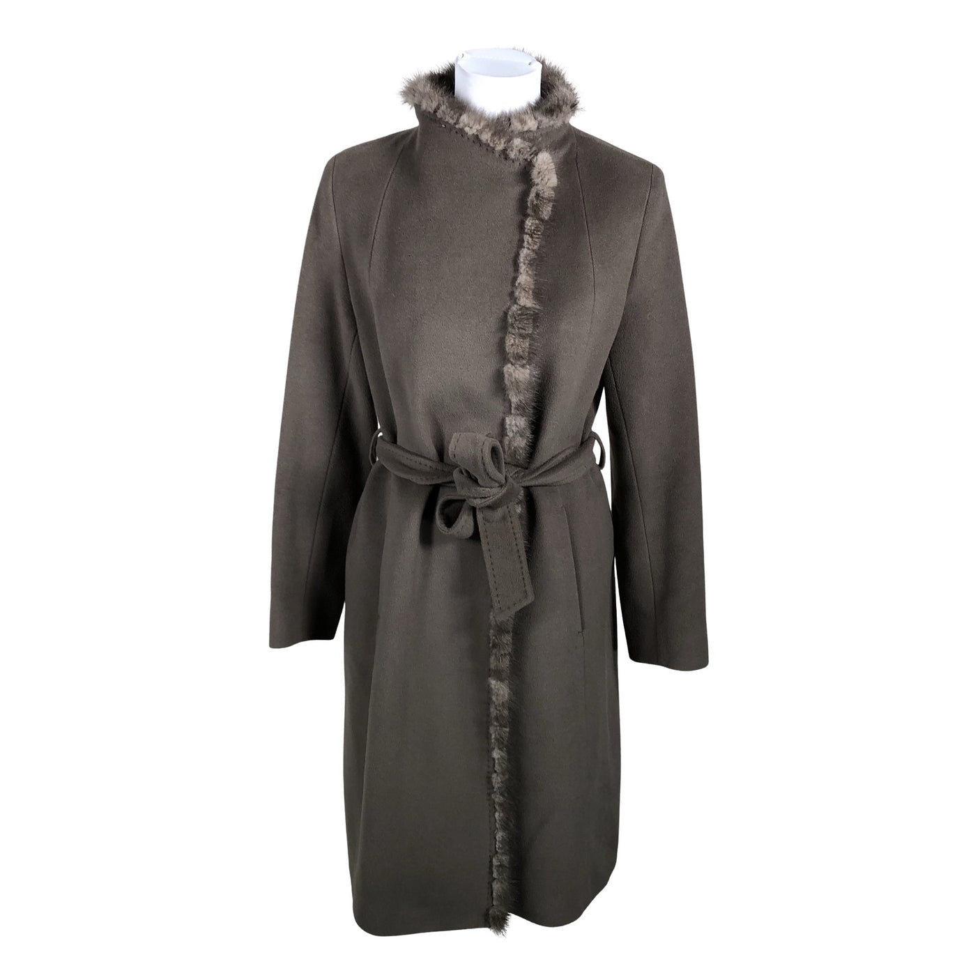 Unisex Cinzia Rocca - Wool coat, size 38 - Brown (1)