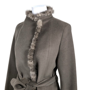 Unisex Cinzia Rocca - Wool coat, size 38 - Brown (3)