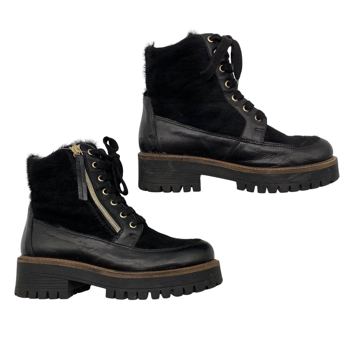 Unisex Red Shoe - Ankle boots, size 38 - Black (1)