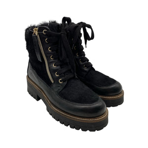 Unisex Red Shoe - Ankle boots, size 38 - Black (2)