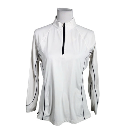 Unisex Peter Millar - Sports shirt, long sleeve, size 38 - White ()