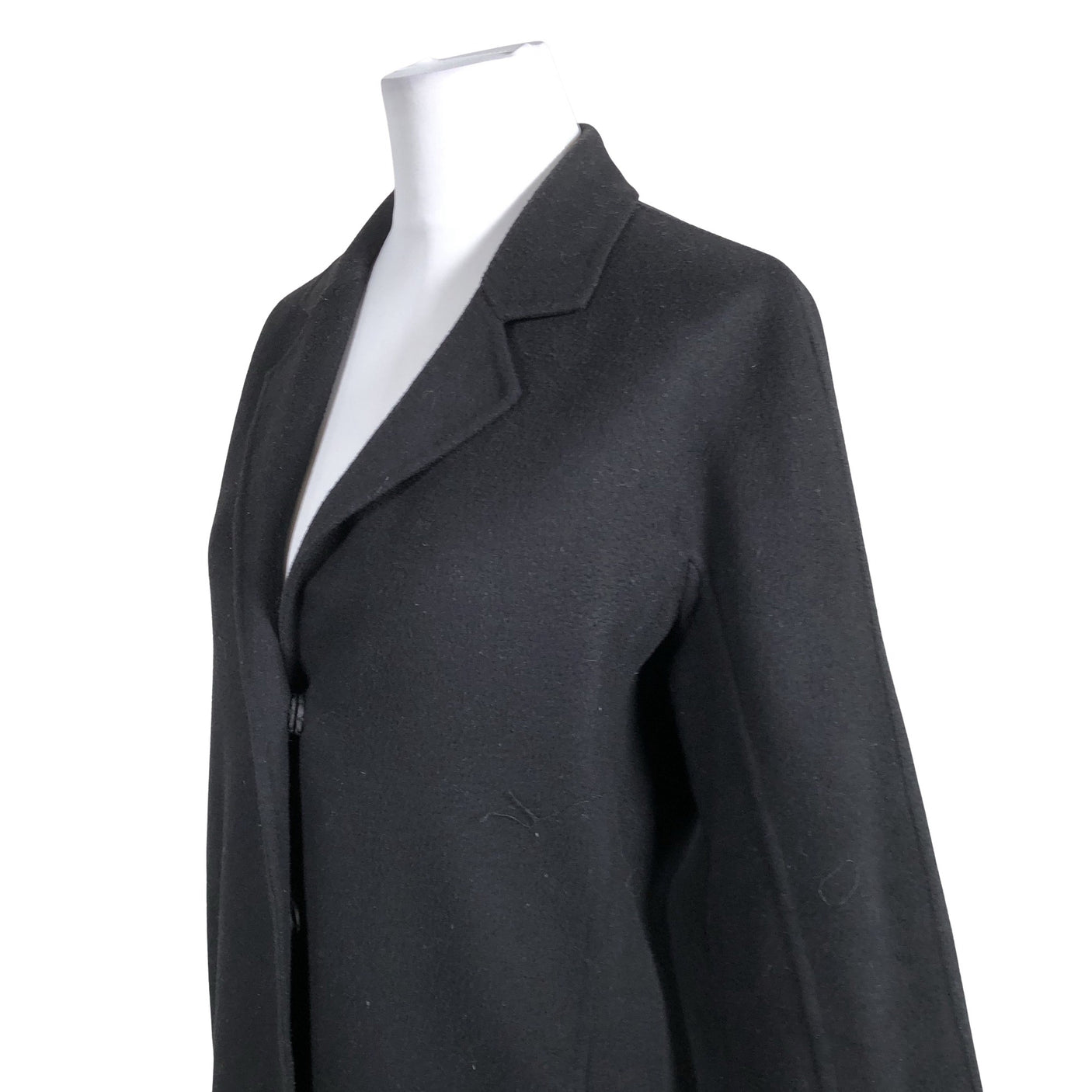 Unisex Hugo Boss - Wool coat, size 36 - Black (2)