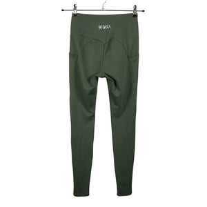 Unisex Bara Sportswear - Sports tights, size 36 - Green (2)
