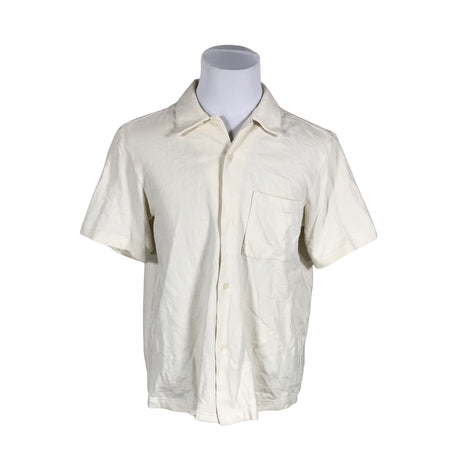 Unisex Arket - Collared shirt, size M - Natural white ()
