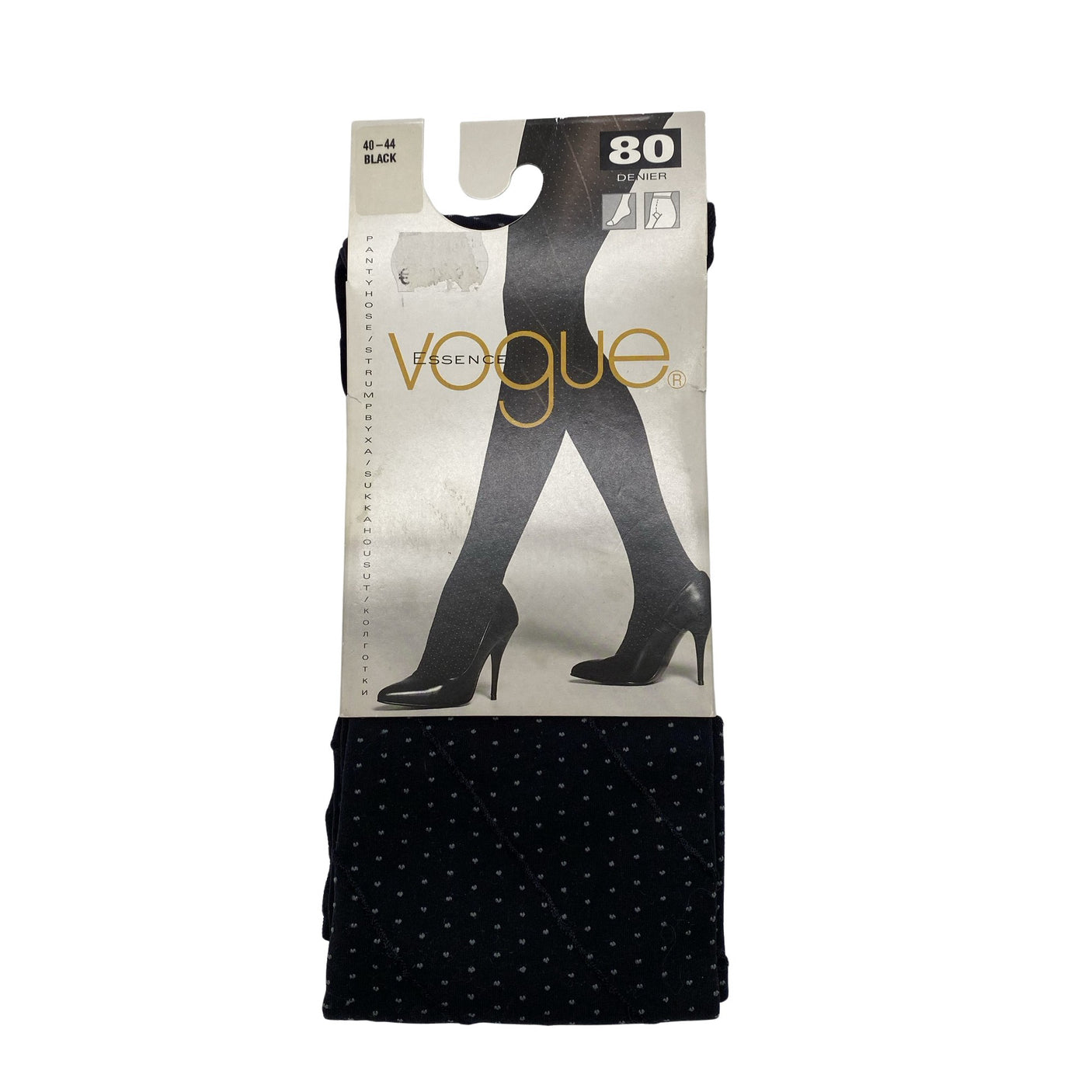 Unisex Vogue - Stockings, thin, size 40 - Black (1)