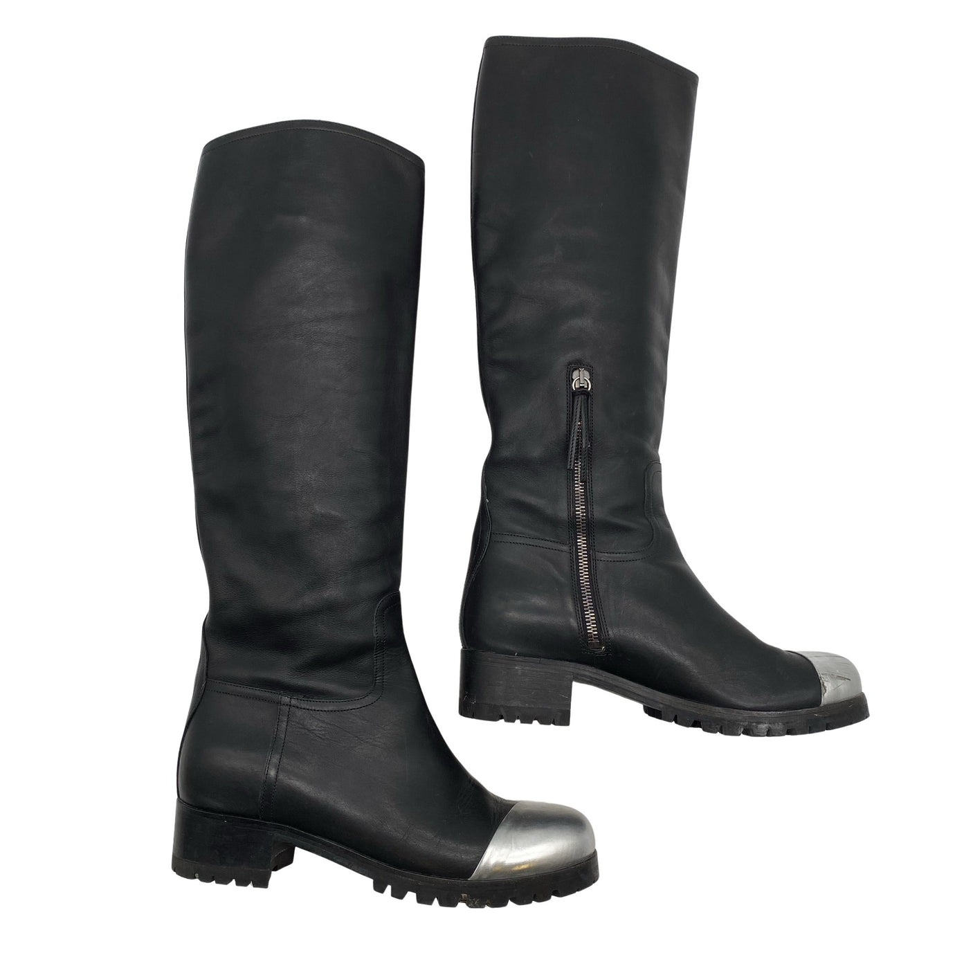 Unisex Miu Miu - Boots, size 37 - Black (1)