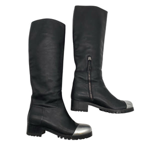 Unisex Miu Miu - Boots, size 37 - Black (1)