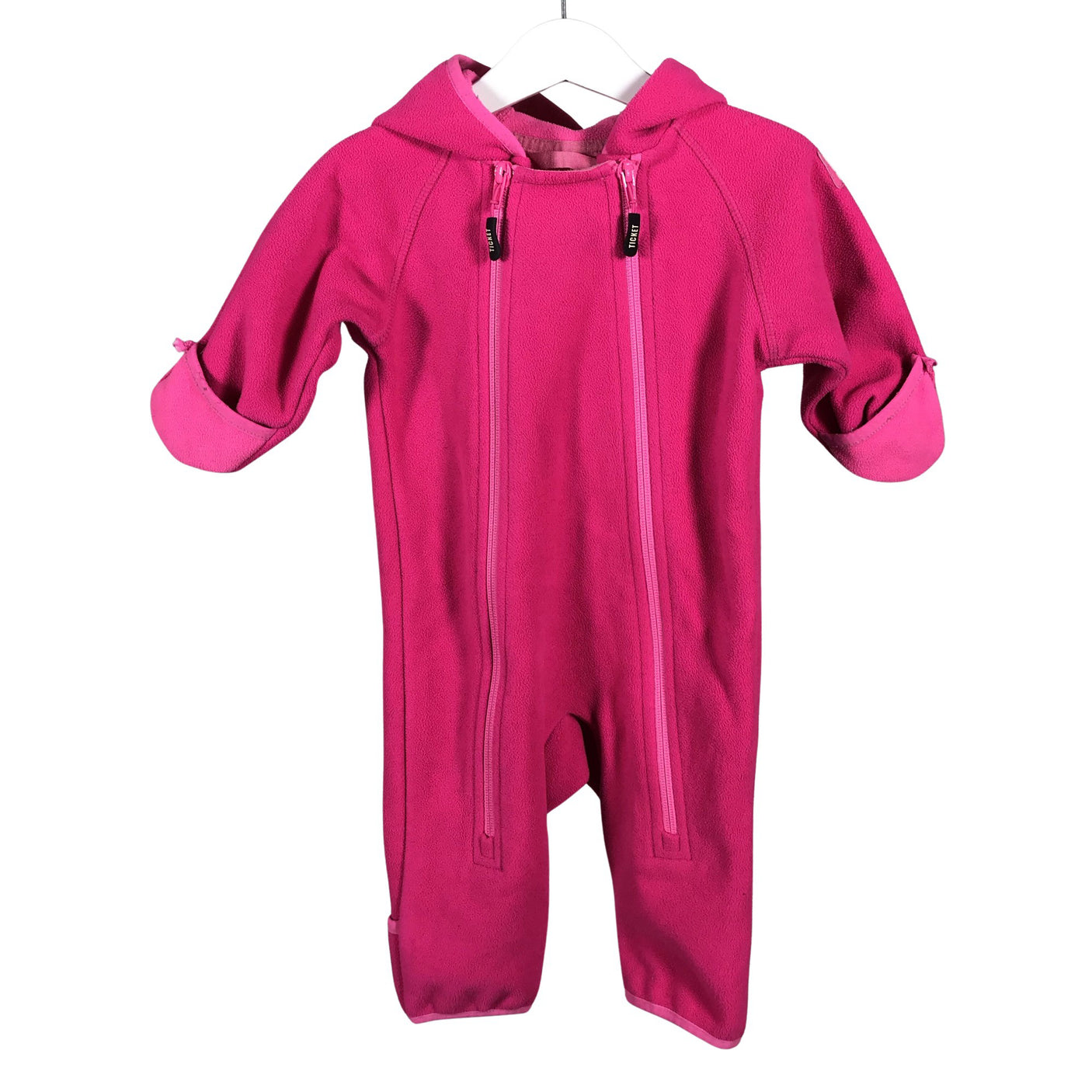 Unisex Ticket to Heaven - Fleece overall, size 62 - 68 - Pink (1)