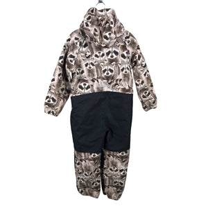 Unisex Name It - Soft shell jumpsuit, size 110 - 116 - Brown (2)