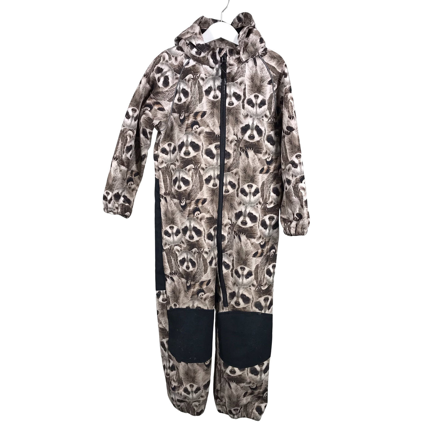 Unisex Name It - Soft shell jumpsuit, size 110 - 116 - Brown (1)