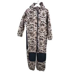 Unisex Name It - Soft shell jumpsuit, size 110 - 116 - Brown (1)