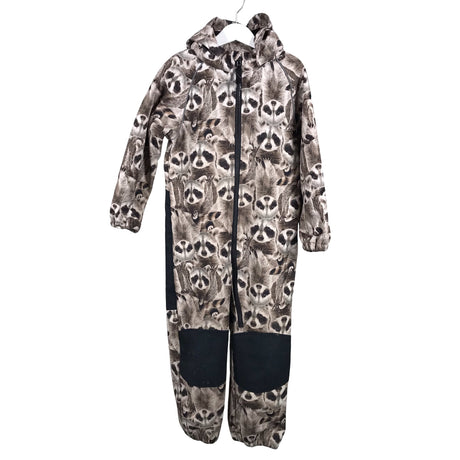 Unisex Name It - Soft shell jumpsuit, size 110 - 116 - Brown ()