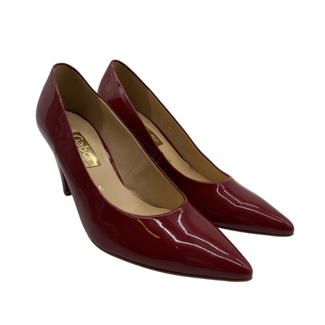 Unisex Gabor - High heels, size 39 - Wine red (2)