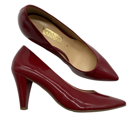 Unisex Gabor - High heels, size 39 - Wine red ()