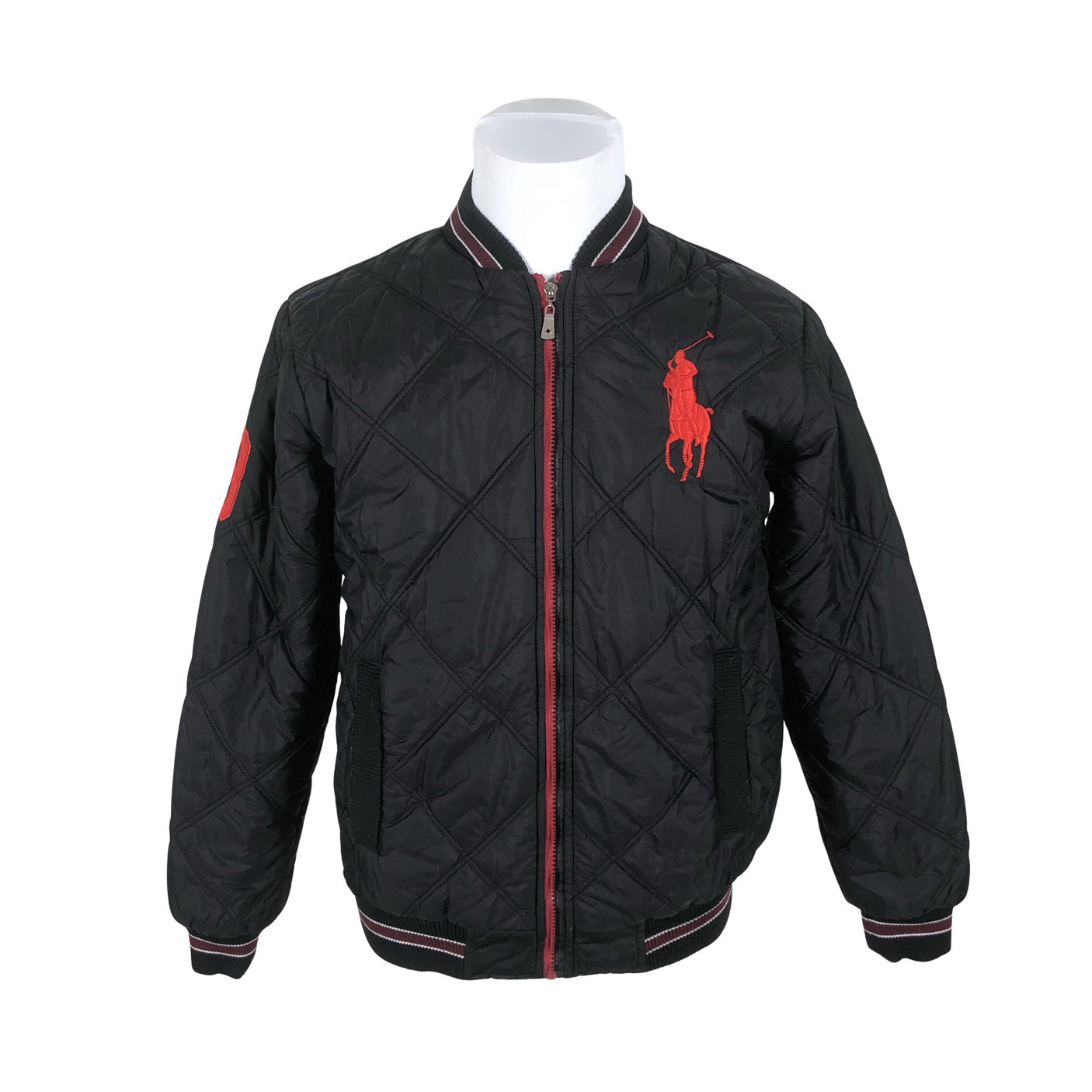 Unisex Polo Ralph Lauren - Quilted jacket, size L - Black (1)