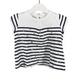 Unisex Petit Bateau - Tricot tunic, size 62 - 68 - White ()