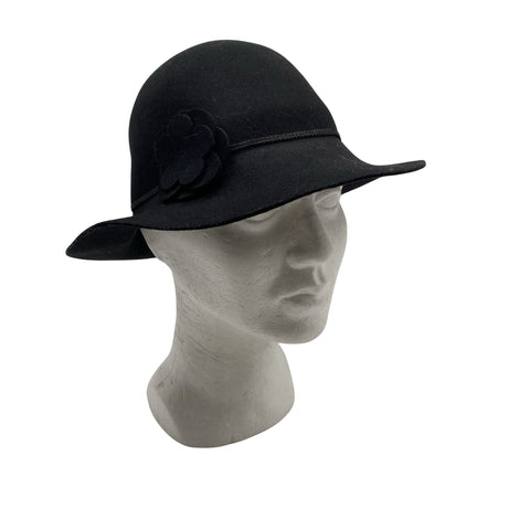 Unisex Pia Rossini - Hat, size 46 - 48 cm - Black ()
