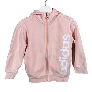 Unisex Adidas - Hoodie, size 98 - 104 - Light pink (1)