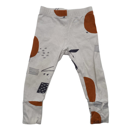 Unisex Papu - Leggings, size 74 - 80 - White ()