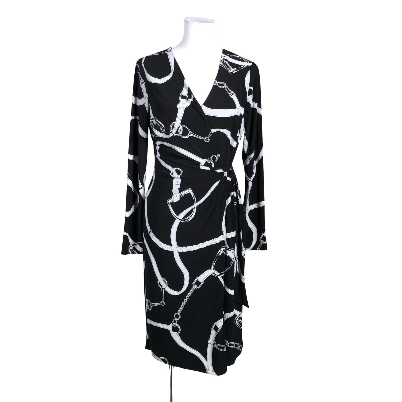 Unisex Lauren Ralph Lauren - Tricot dress, size 38 - Black (1)