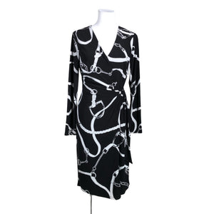 Unisex Lauren Ralph Lauren - Tricot dress, size 38 - Black (1)