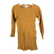 Unisex Mainio - Tricot dress, size 110 - 116 - Yellow ()