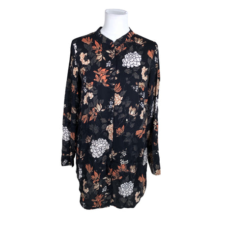 Unisex Part two - Schiffon tunic, size 36 - Blue ()