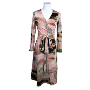Unisex Papu - Tricot dress, size 34 - Light pink (1)