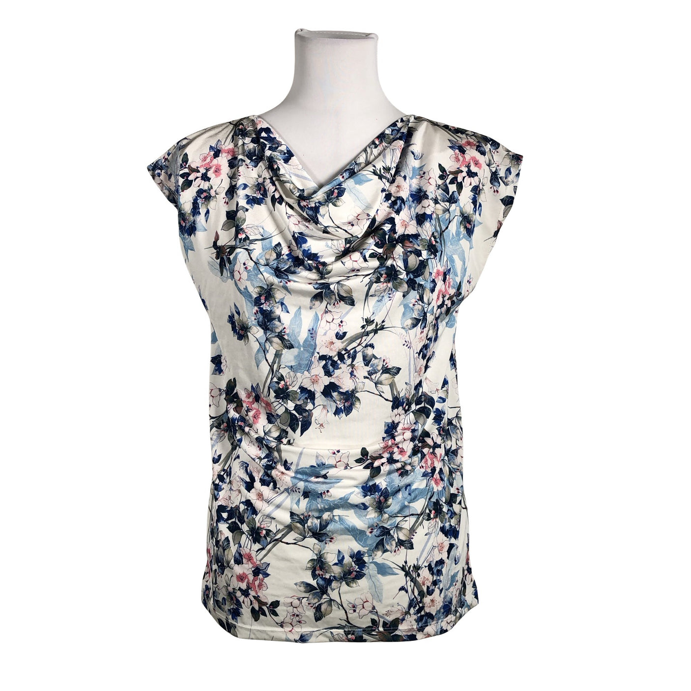 Unisex Riu Paris - Short-sleeved blouse, size 40 - White (1)