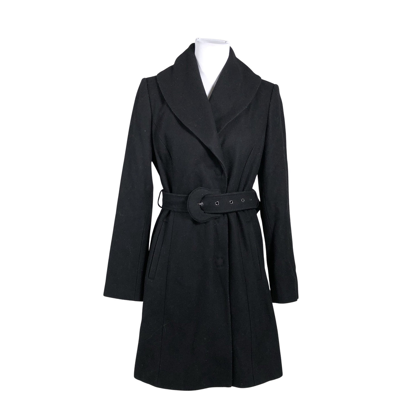 Unisex Esprit - Wool coat, size 40 - Black (1)