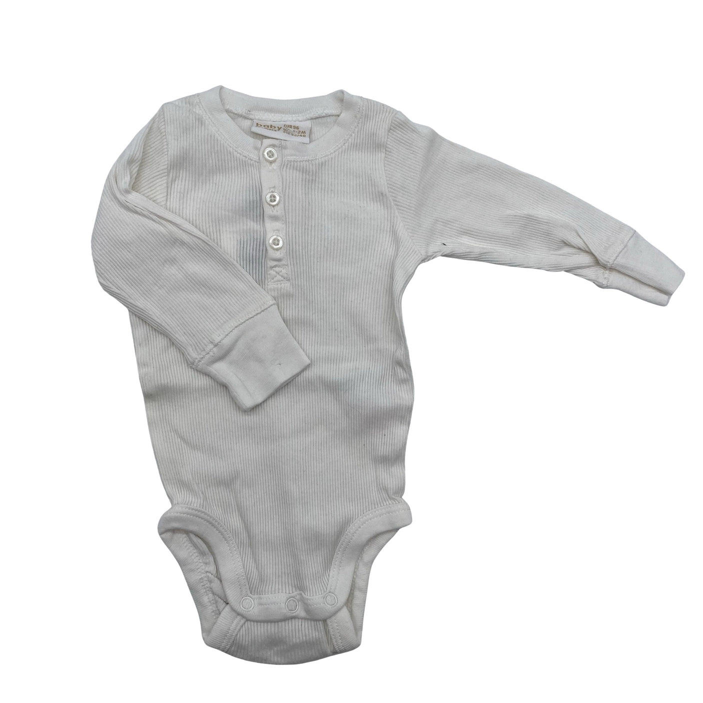 Unisex Lindex - Body, size 50 - 56 - White (1)