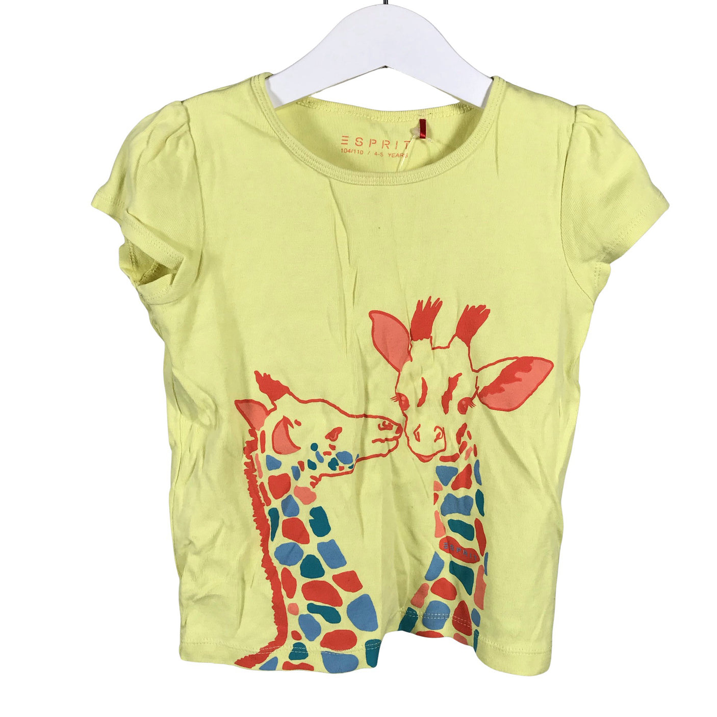 Unisex Esprit - T-shirt, size 104 - 110 - Yellow (1)