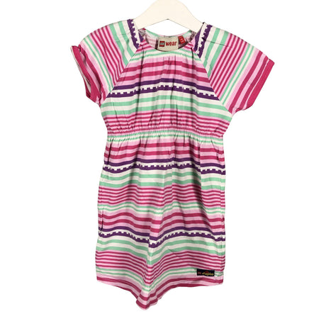 Unisex Lego - Tricot dress, size 98 - 104 - Pink ()