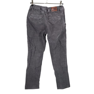 Unisex POMPdeLUX - Velvet pants, size 146 - 152 - Gray (2)