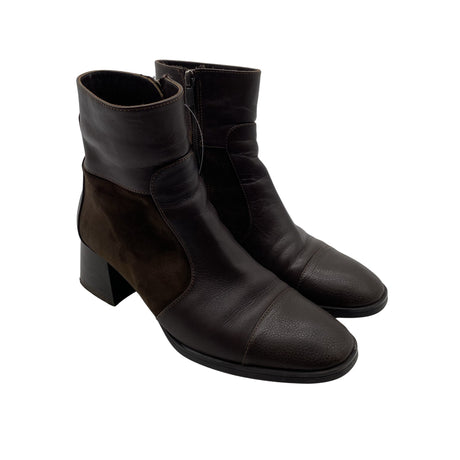 Unisex Friitala - Ankle boots, size 39 - Brown (2)