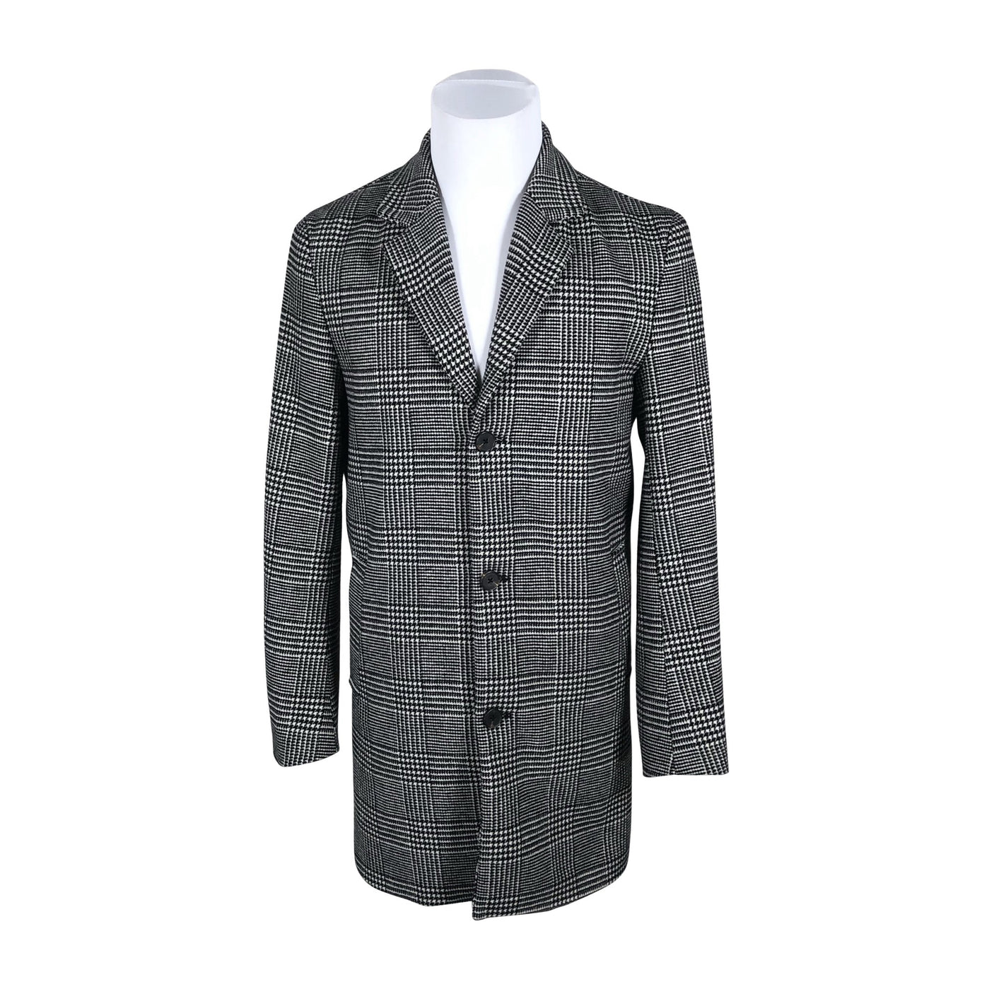 Unisex Jack & Jones - Wool coat, size M - Black (1)