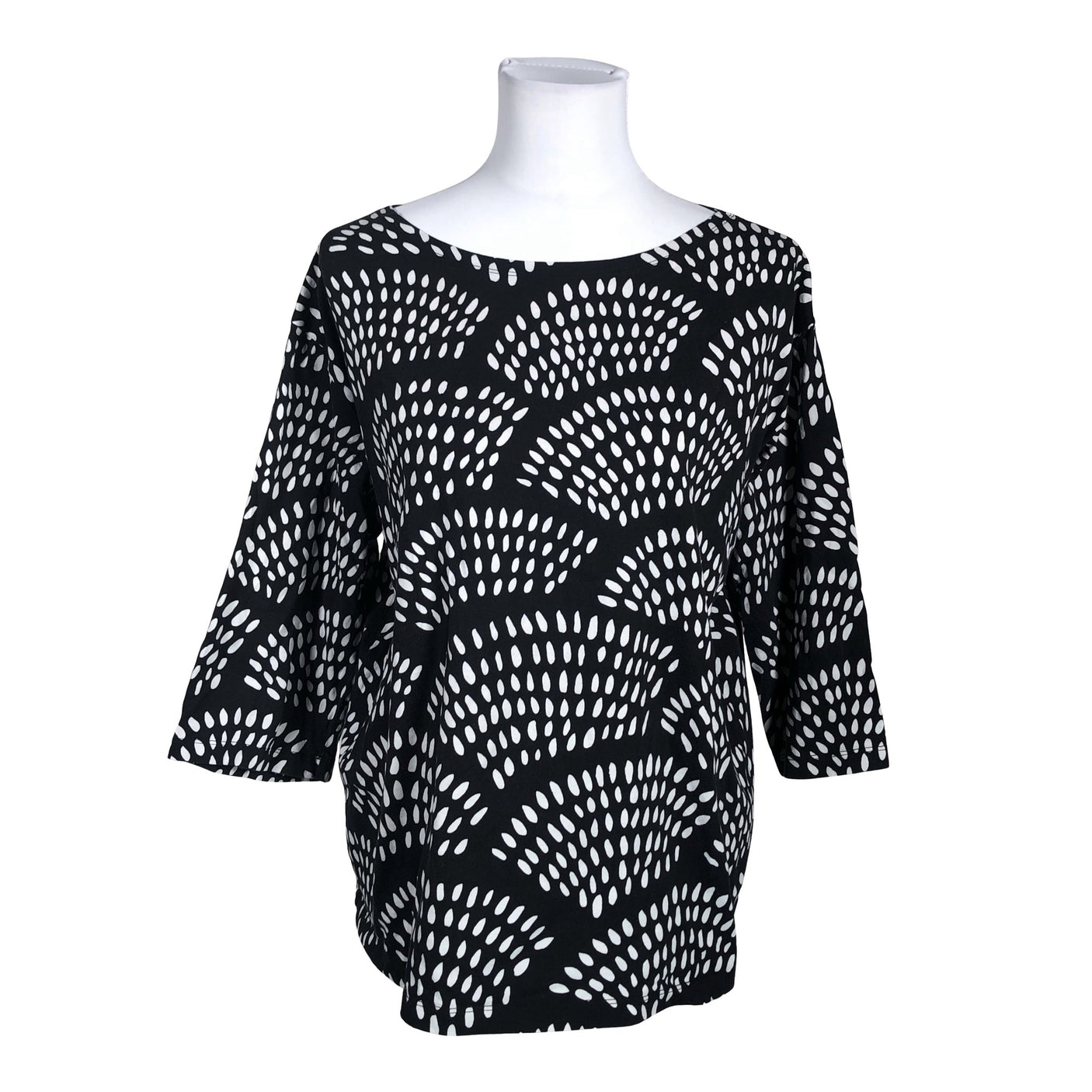 Unisex Marimekko - Tricot shirt, size 40 - Black (1)