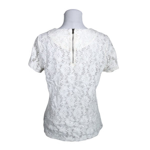 Unisex Lauren Ralph Lauren - Short-sleeved blouse, size 40 - White (2)