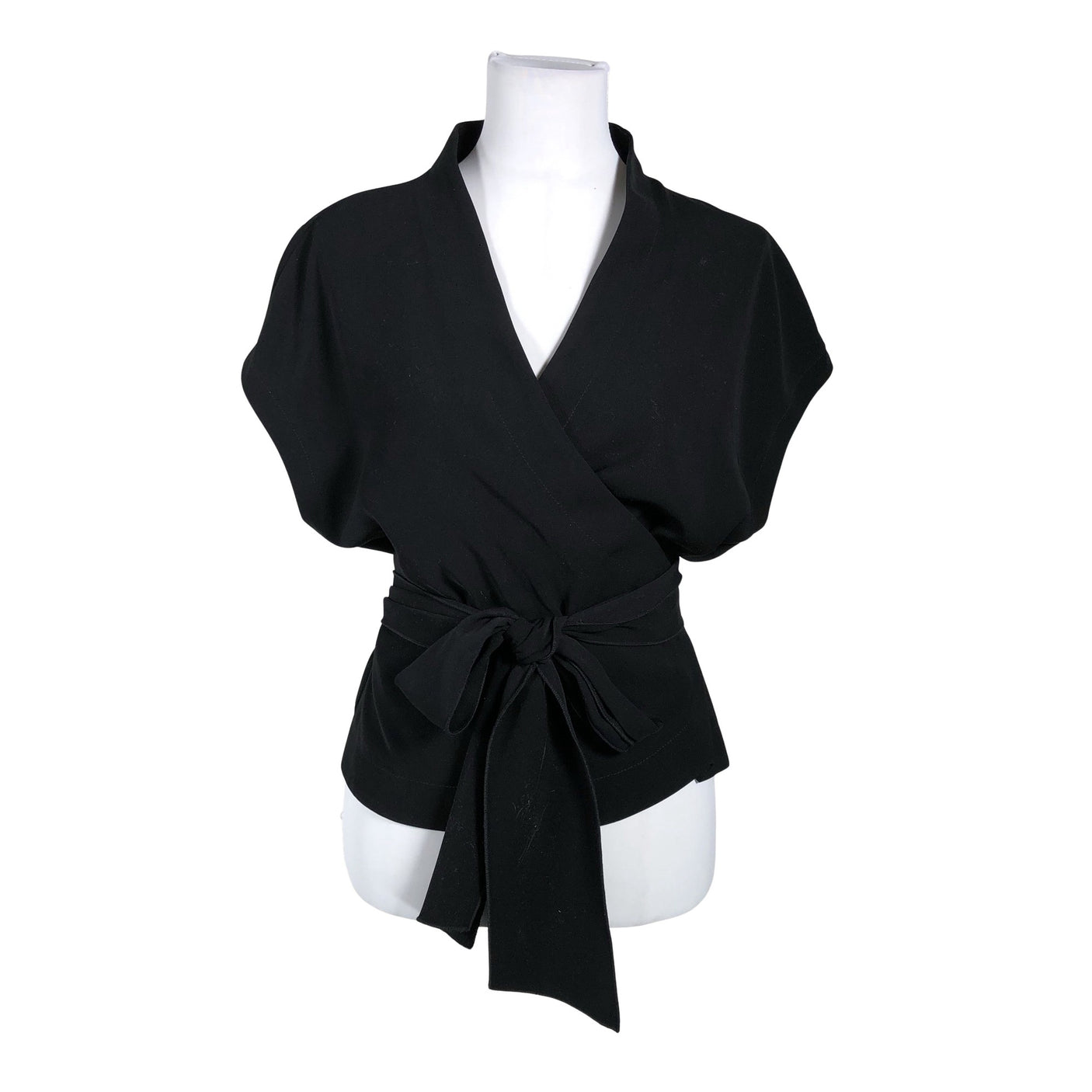 Unisex Muotikuu - Short-sleeved blouse, size 40 - Black (1)
