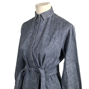 Unisex MSGM - Denim dress, size 38 - Blue (2)