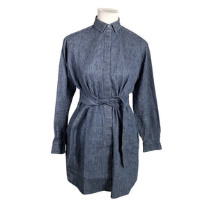 Unisex MSGM - Denim dress, size 38 - Blue (1)