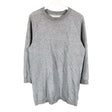 Unisex Calvin Klein Jeans - Sweatshirt tunic, size 38 - Gray ()